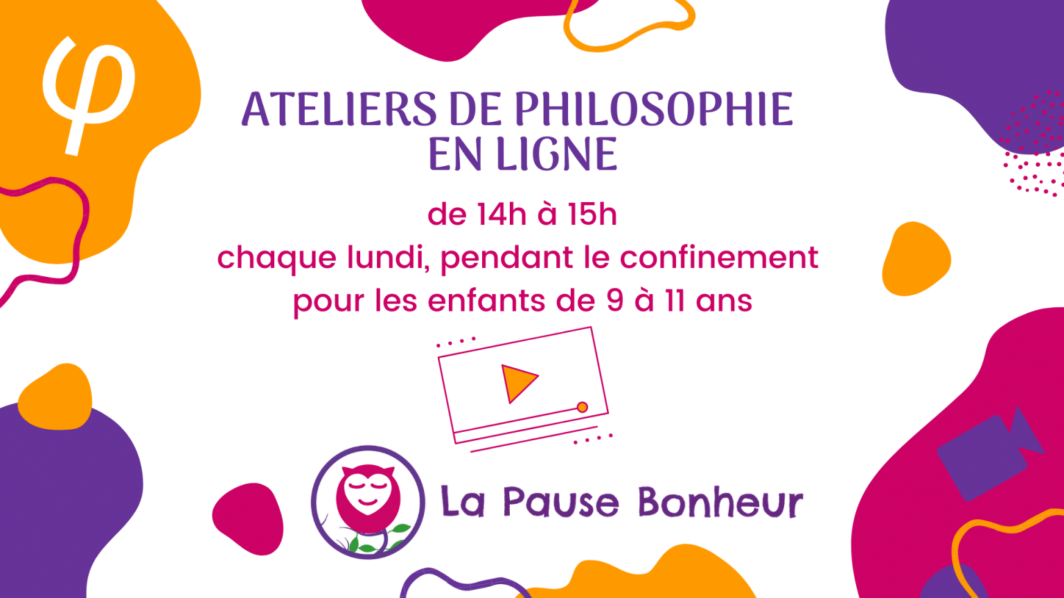 ATELIER DE PHILOSOPHIE EN LIGNE