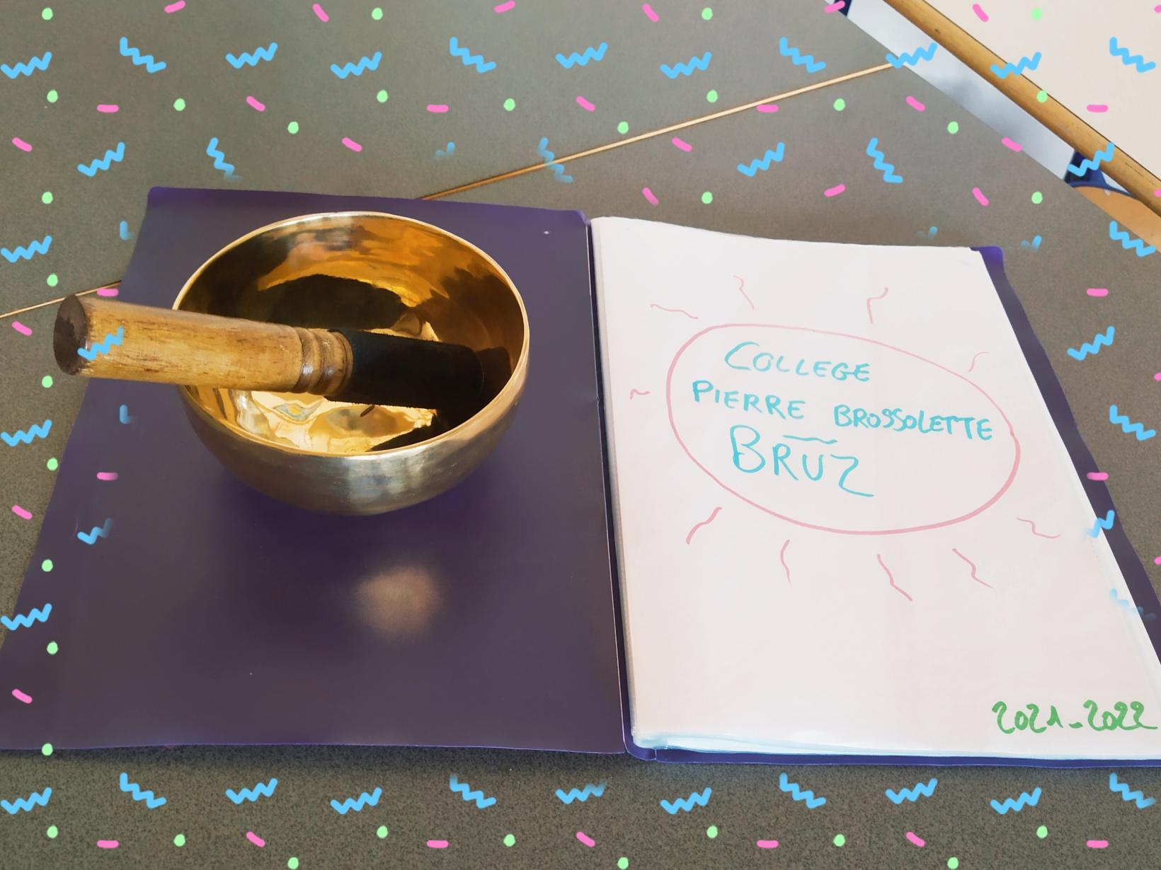 Animation d&rsquo;un atelier de méditation de pleine conscience au Collège