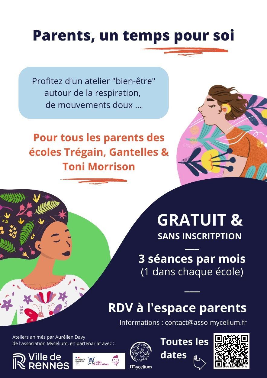 « Parents, un temps pour soi » – Association Mycélium