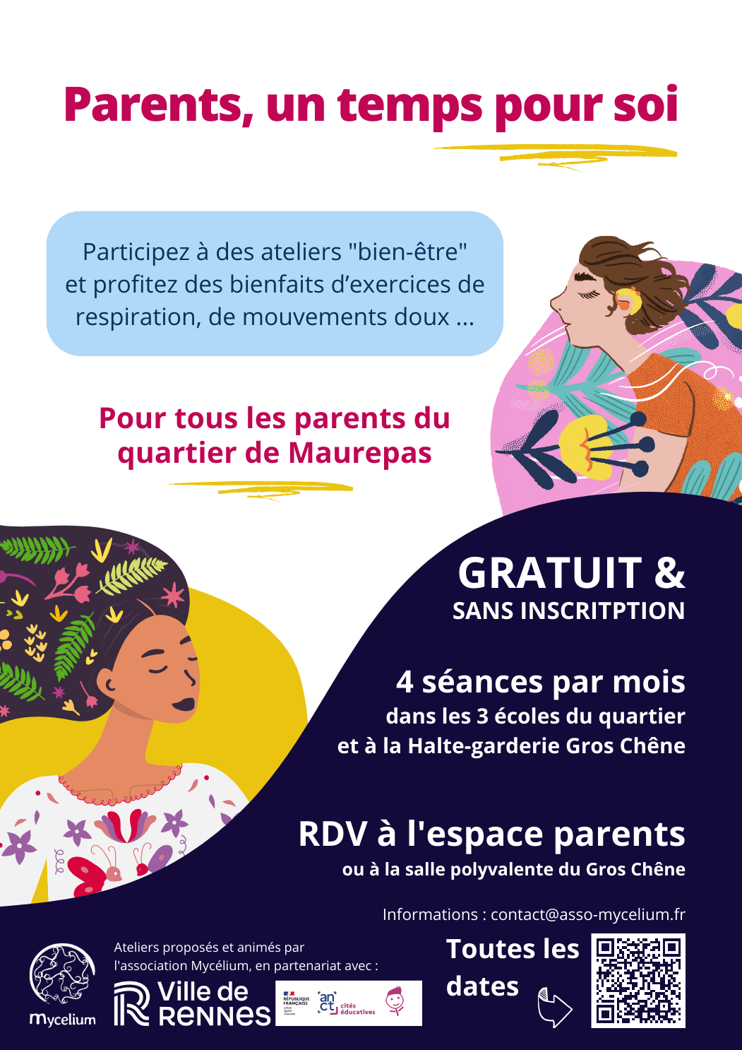 « Parents, un temps pour soi » – Association Mycélium