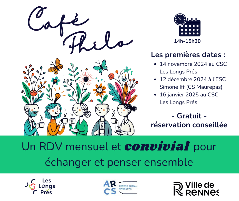 Café-philo adultes – Quartier de Maurepas-Gayeulles – Rennes
